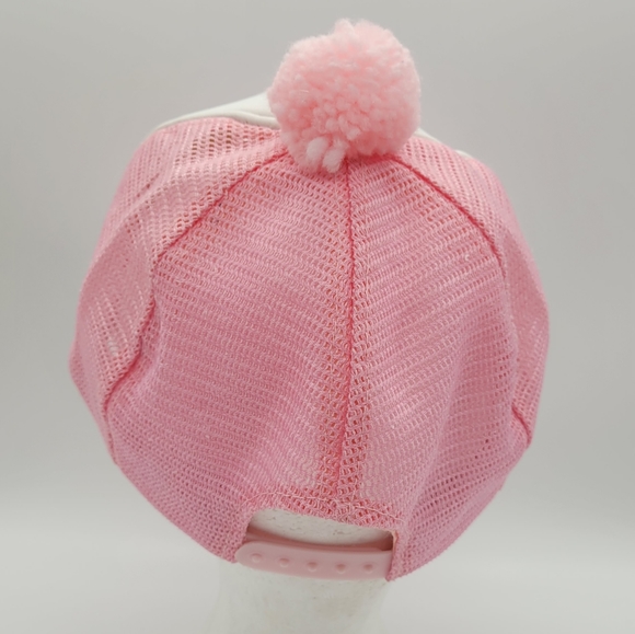 VINTAGE | "Opryland" pompom mesh trucker snapback cap hat - Picture 4 of 7